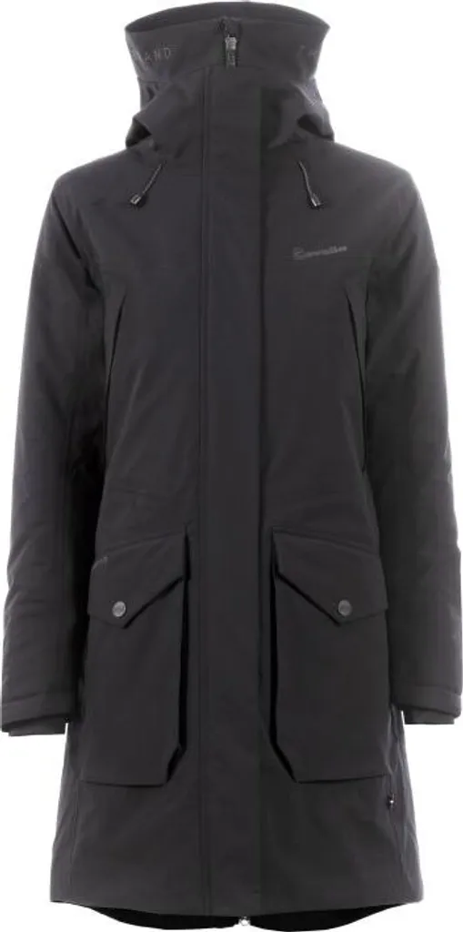Cavallo Macie Parka Fonctionnelle Femme Faux Duvet Imperméable Noir 36