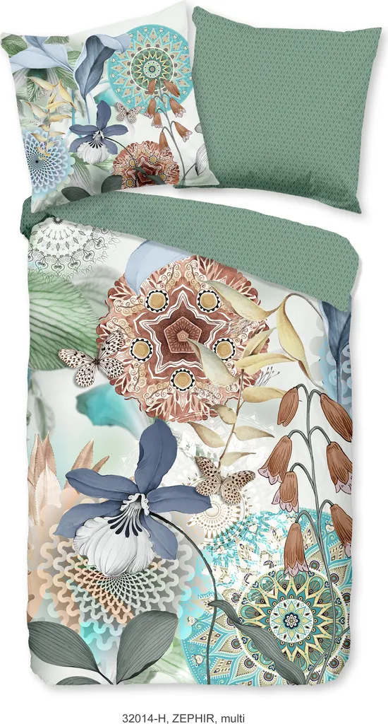 HIP Set Letto Satin Zephir Multi | Qualità e Stile Contemporaneo