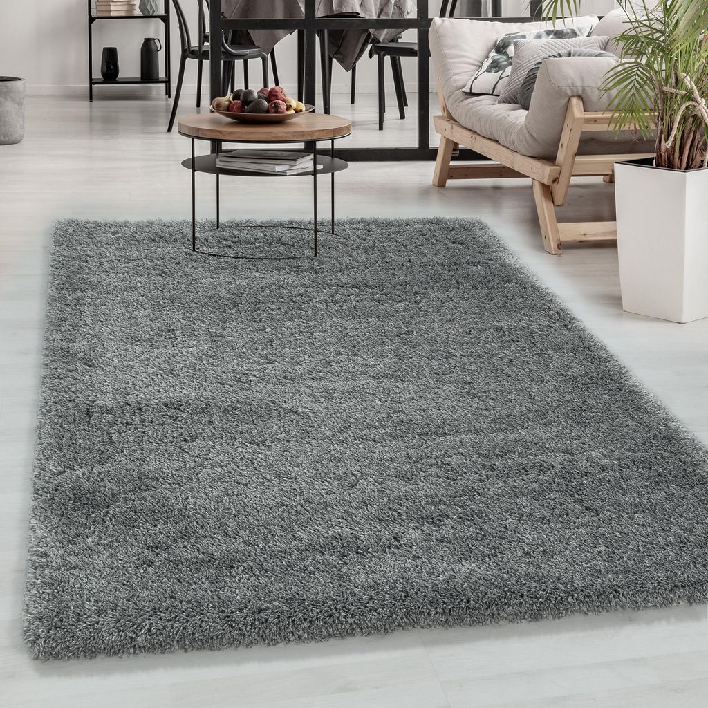 Carpetsale24 Teppich Shaggy Super Weich Einfarbig Hochflor Produktbild 