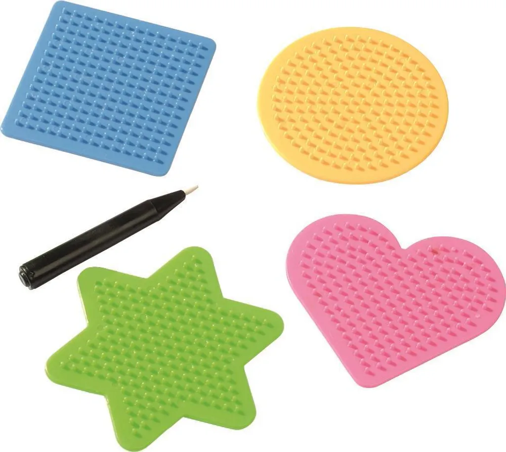 Supports pour Perles à Repasser : Pack de 3 Plaques pour Ateliers Enfant