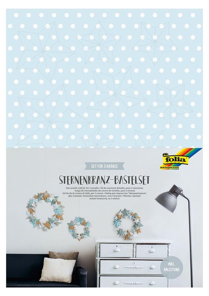 folia 40129 folia zestaw do tworzenia wieńców z gwiazdami Zdjęcie produktu 