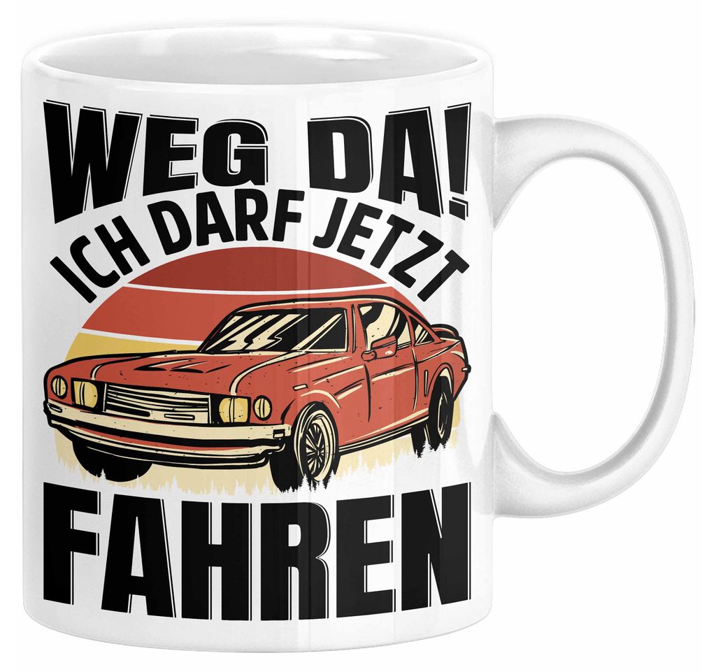 Führerschein Bestanden Geschenk Tasse Führerscheinprüfung Produktbild 