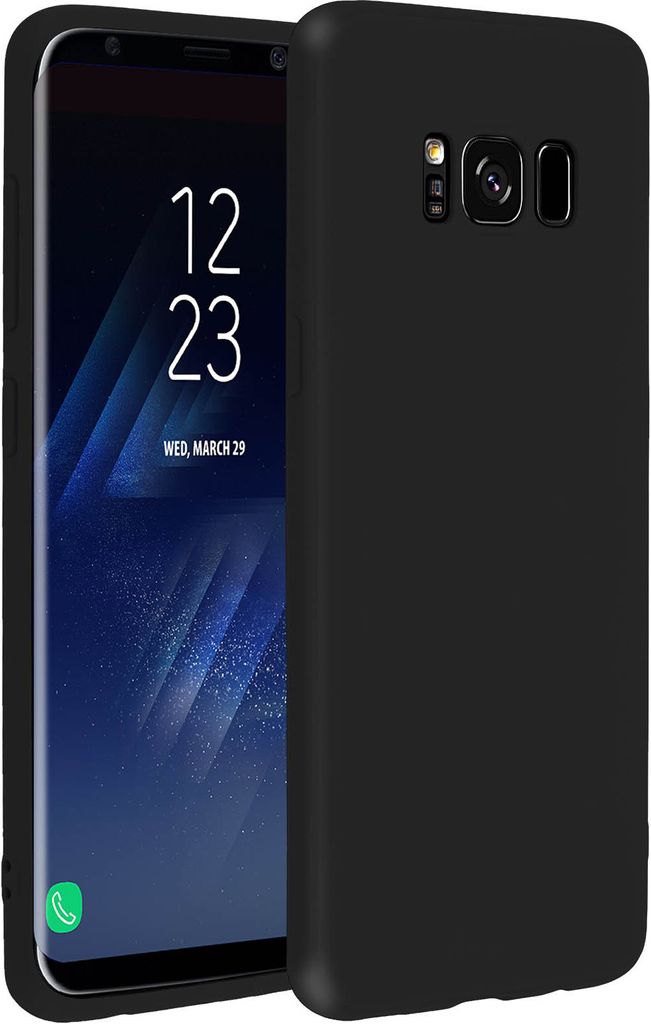 Forcell Samsung Galaxy S8 Soft Touch Silikonhülle, soft case – Schwarz
