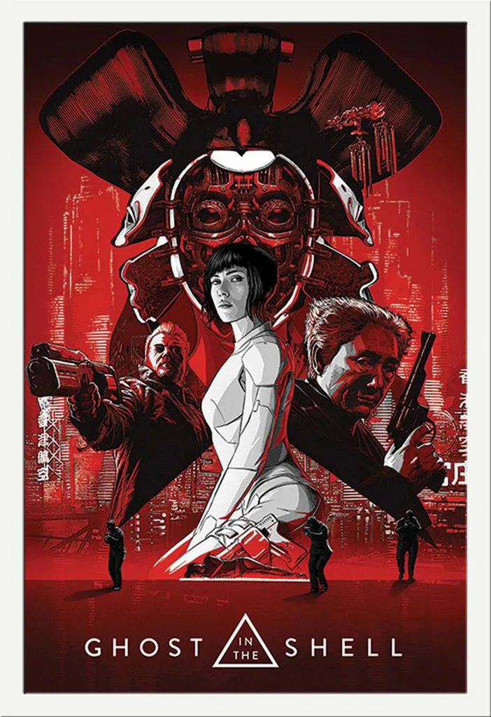 Offerta Kit Poster GITS + Cornice Shinsuke® - Setup Gaming Definitivo