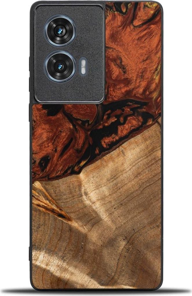 Bewood Einzigartige Hülle für Motorola Edge 50 Fusion - 4 Elemente - Feuer