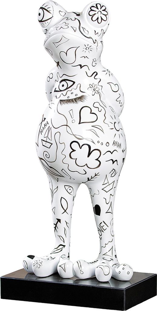 Casablanca by Gilde Skulptur Frosch Frog Modern Art, 52143