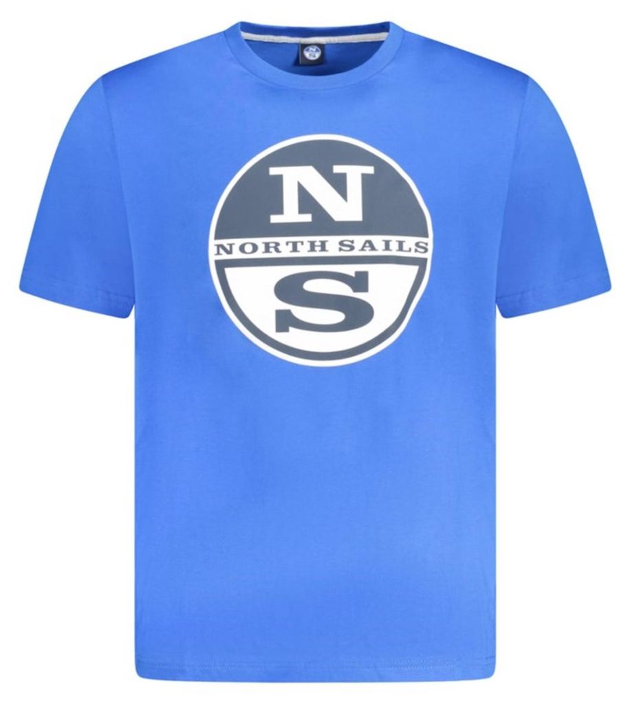 North Sails Herren KURZARM-T-SHIRT Blau 996018000_BL0760 : Größe - XL Größe: XL