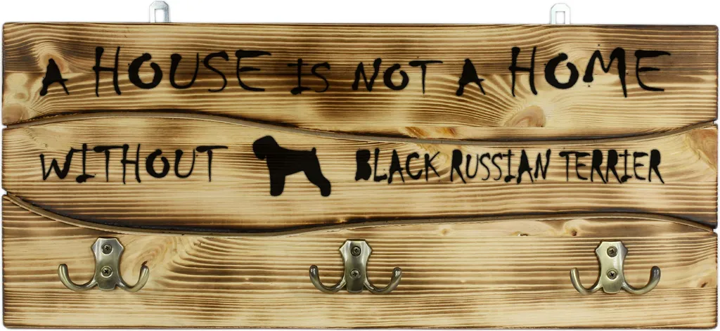 Espositore Medaglie Terrier Russo Nero - Arredamento Casa Art-Dog - 1