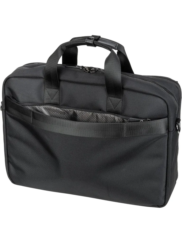 bugatti Nero Serviette Sac Ordinateur Portable 15 Pouces Noir Business - 18
