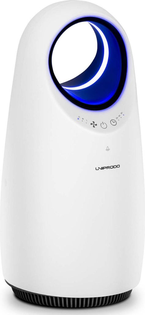 Expondo Uniprodo Luftreiniger - 10 m² - CADR 80 m³/h - 3-Filter-System - 3 Geschwindigkeiten - Timer