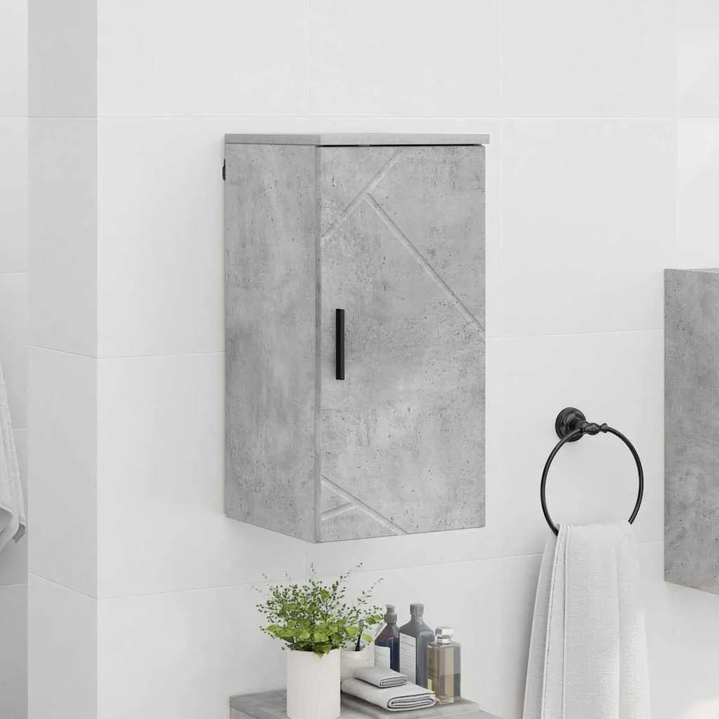 Mobiletto Sottolavabo Salvaspazio Grigio Cemento 30x61 cm | SYFAX Design - 4