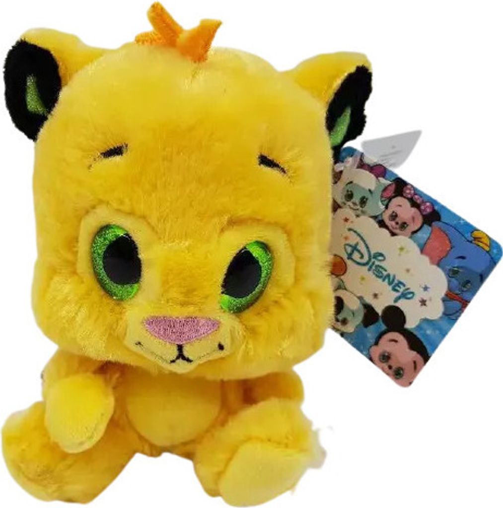 Simba Disney Kuscheltier 15 cm – Bambi, Simba, 101 Dalmatiner, Schneewittchen, I-Aah, Micky Maus