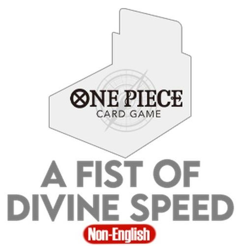 One Piece A Fist of Divine Speed Booster Box Koreanisch