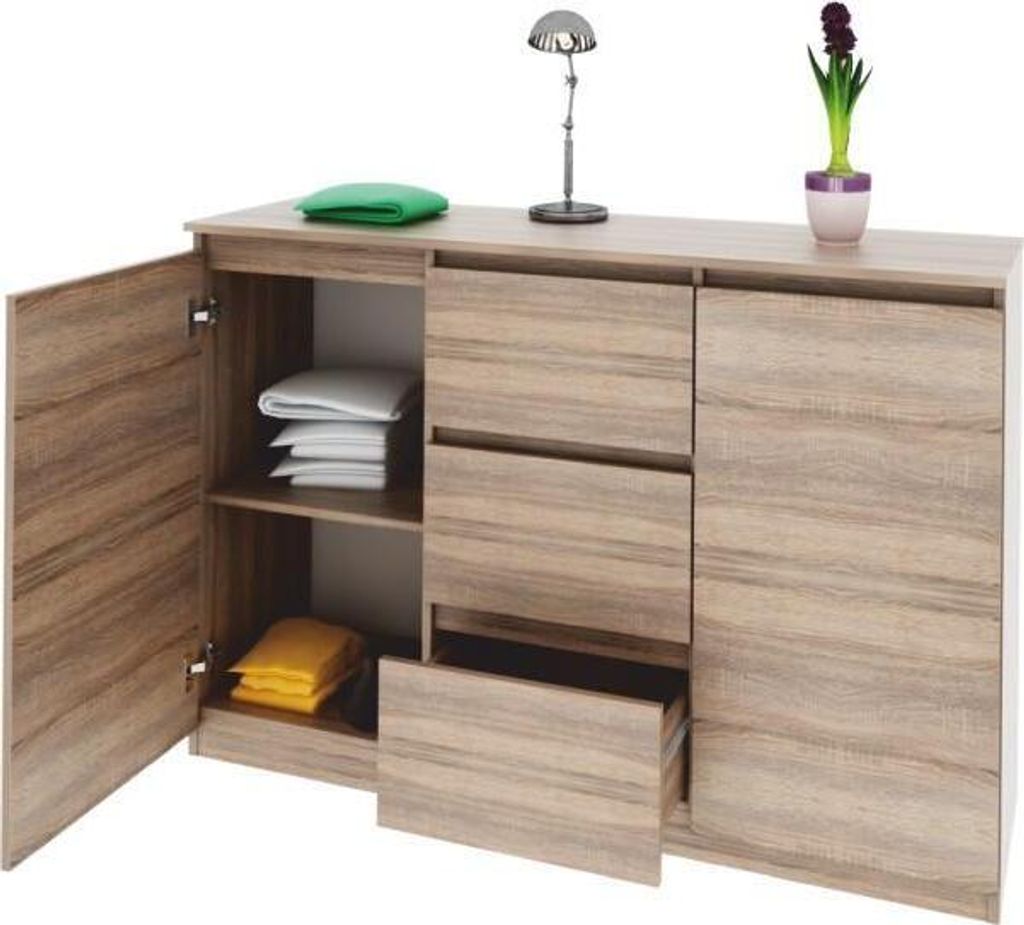 Kondela Kommode Logan Neu 03 - Dub-Sonoma