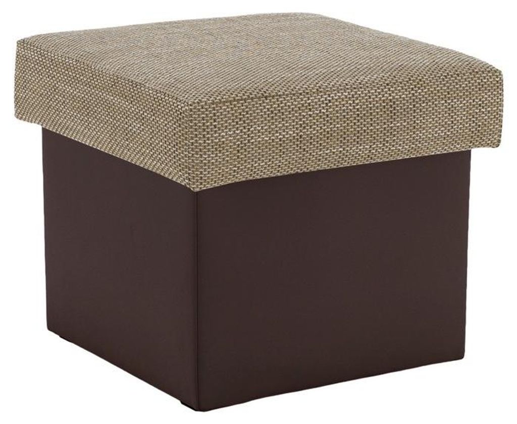 nabbi Schemel T3 - cappuccino / dunkelbraun Produktbild 