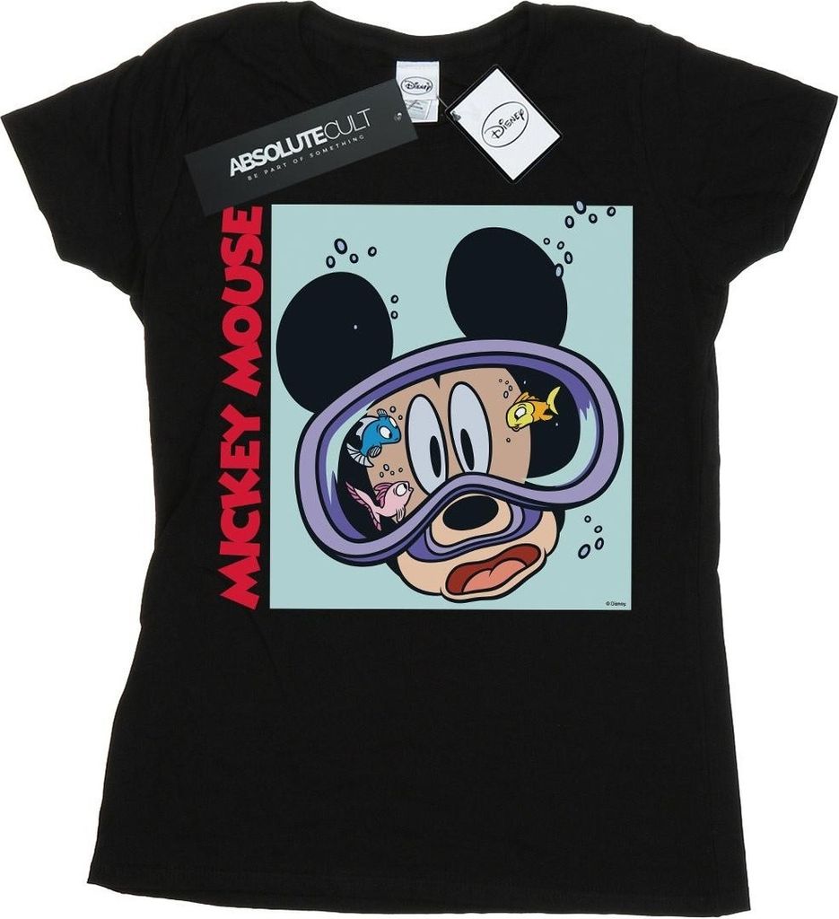 Disney - T-Shirt für Damen BI31921 (L) (Schwarz)