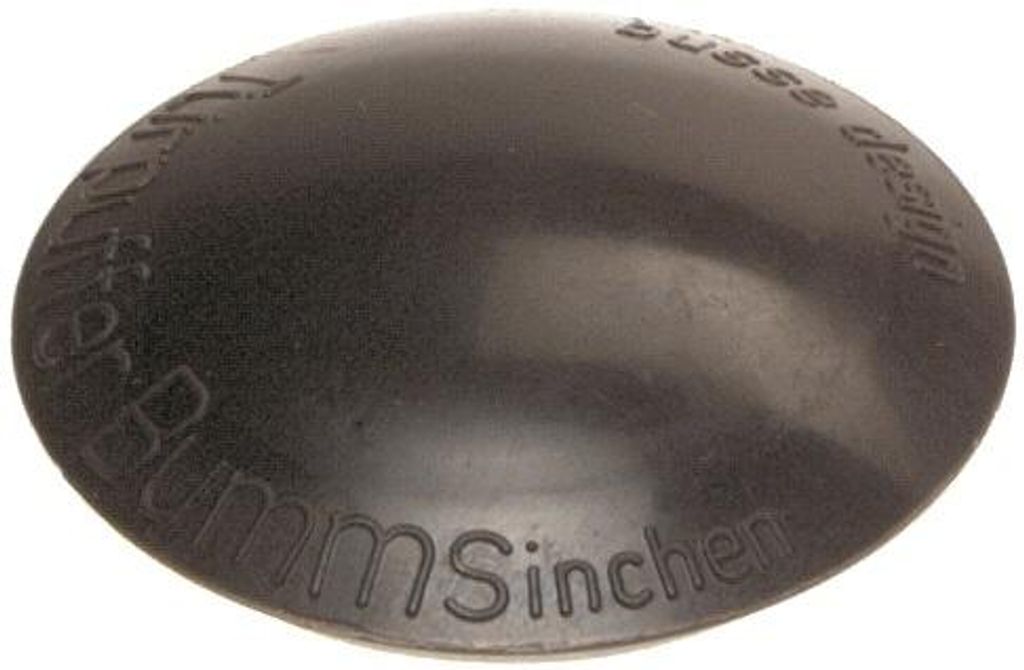 Odbojnik Drzwiowy Plastikowy Fi 40Mm , H 10Mm Brązowy - Hs Produktbild 
