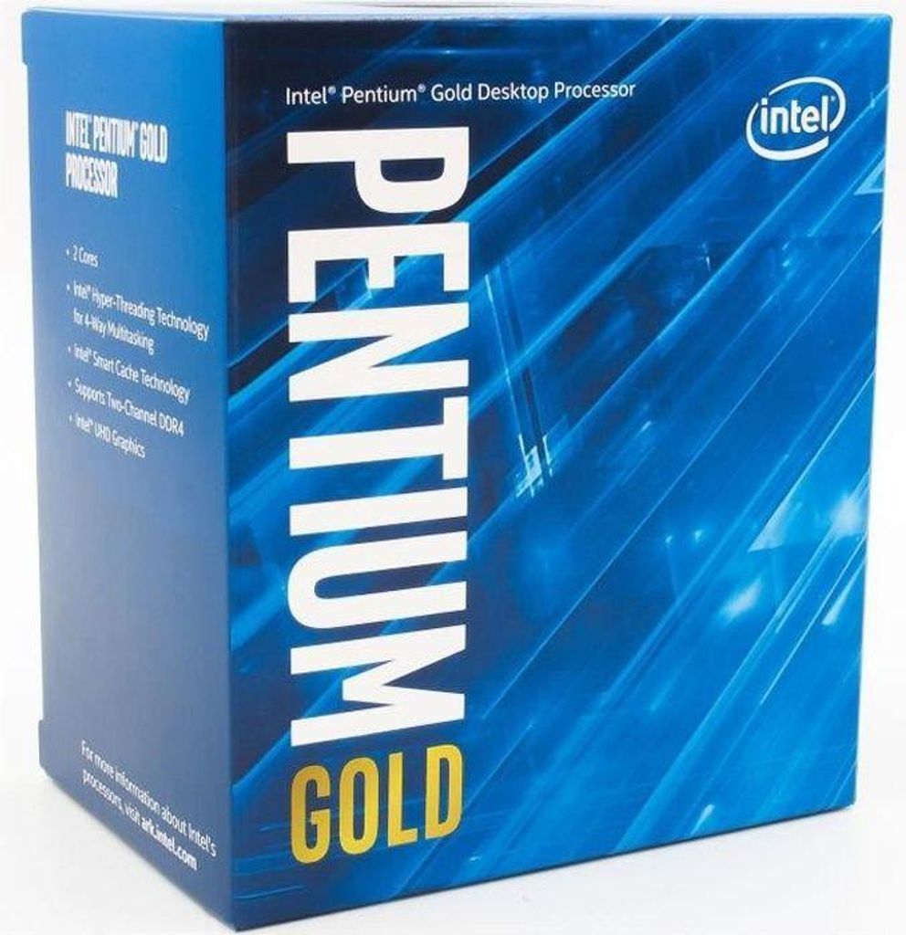 Intel Pentium Gold G6400 procesor 4 GHz 4 MB Smart Cache Zdjęcie produktu 