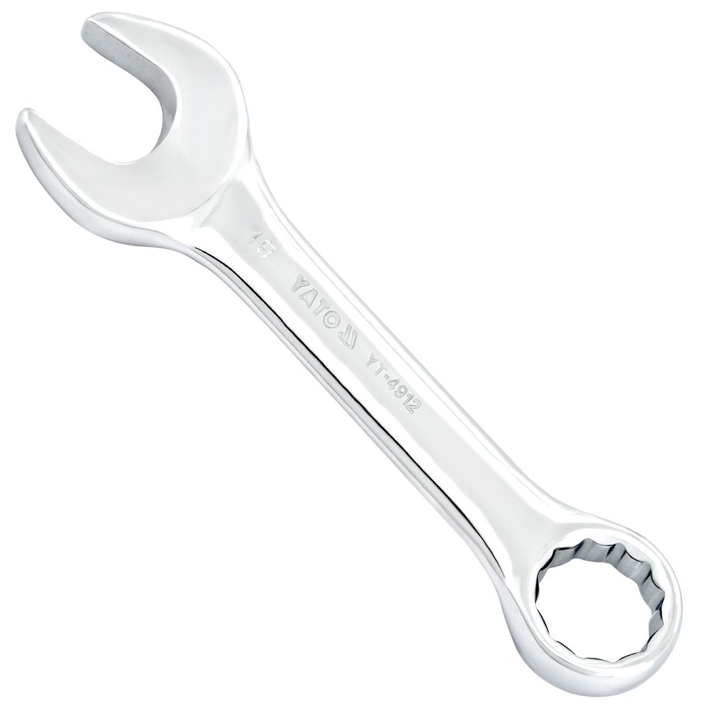 Yato YT-4910, 17 mm, Metallisch, Chrom-Vanadium-Stahl, Chrom, 15°, 128 mm