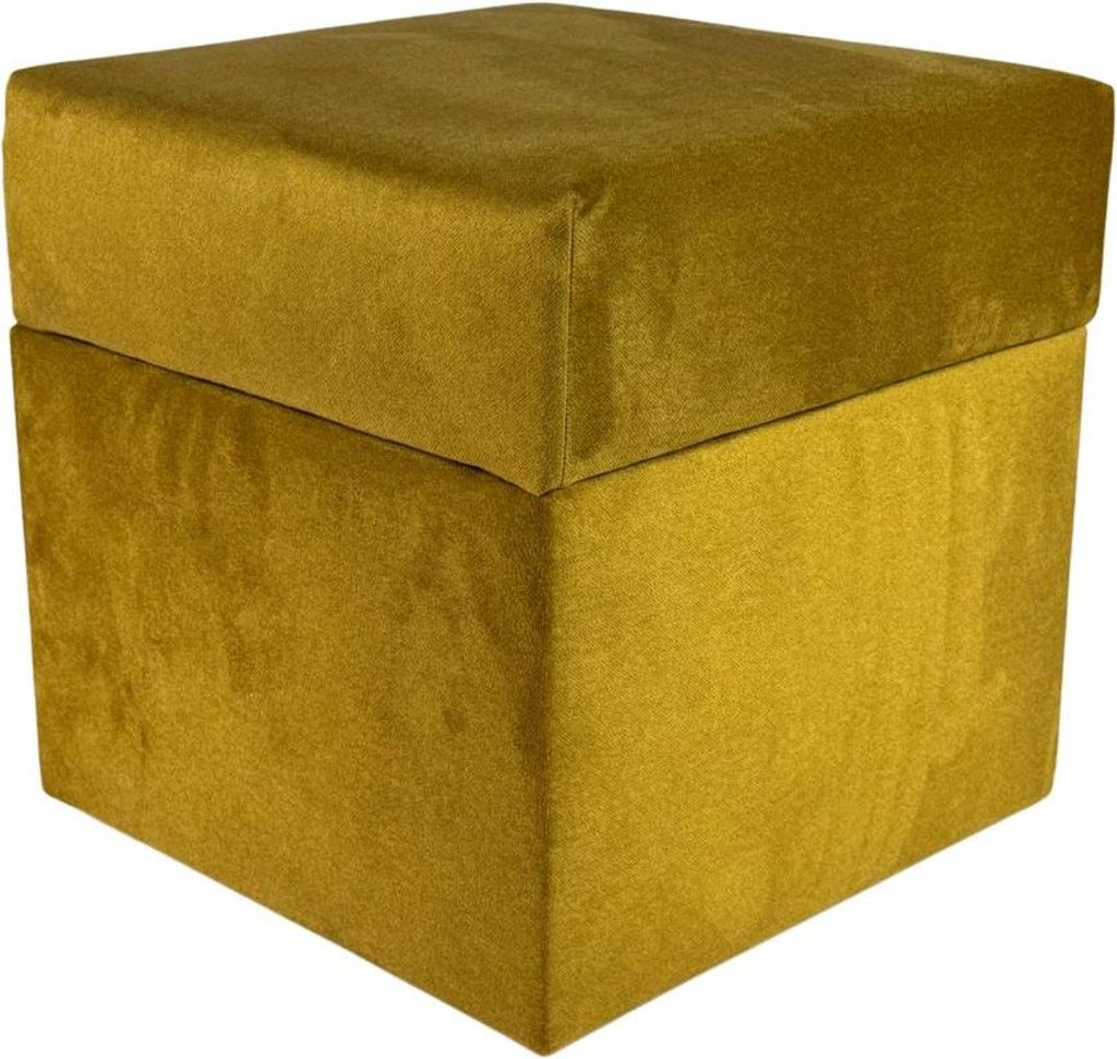 Pufa otwierana kwadratowa ELEMENT 40x40 cm delikatny Zdjęcie produktu 