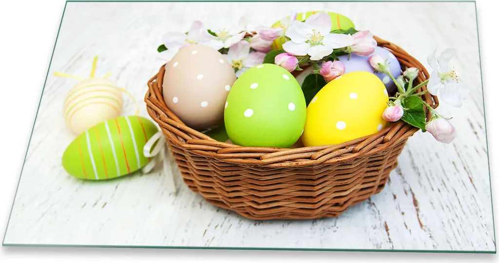Piastra Vetro 80x52 Verde Pasqua - Copri Piano Cottura di Design