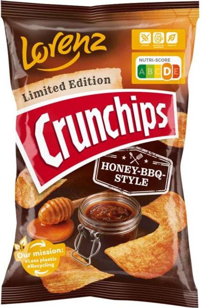 Crunchips Honey-BBQ-Style 130g Produktbild 