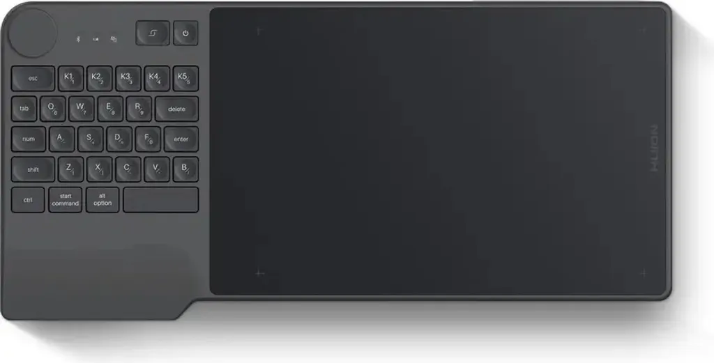 Tablette HUION KD200 : fini les câbles avec le Bluetooth et le clavier