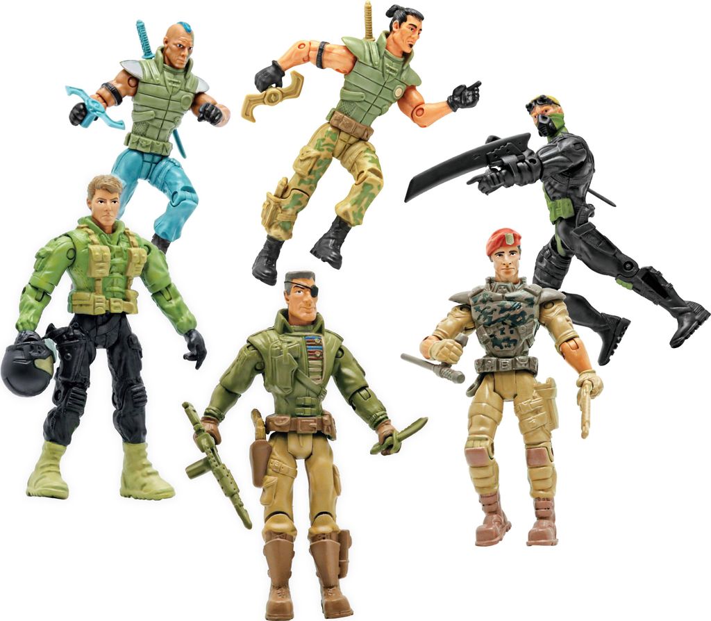 The Corps! Soldat bewegliche Figur 10,5 cm mit Waffe Produktbild 