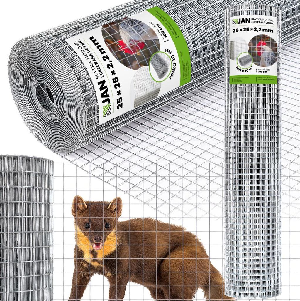 Svařované drátěné pletivo – pozinkované – 25 x 25 mm – drát Obrázek produktu 