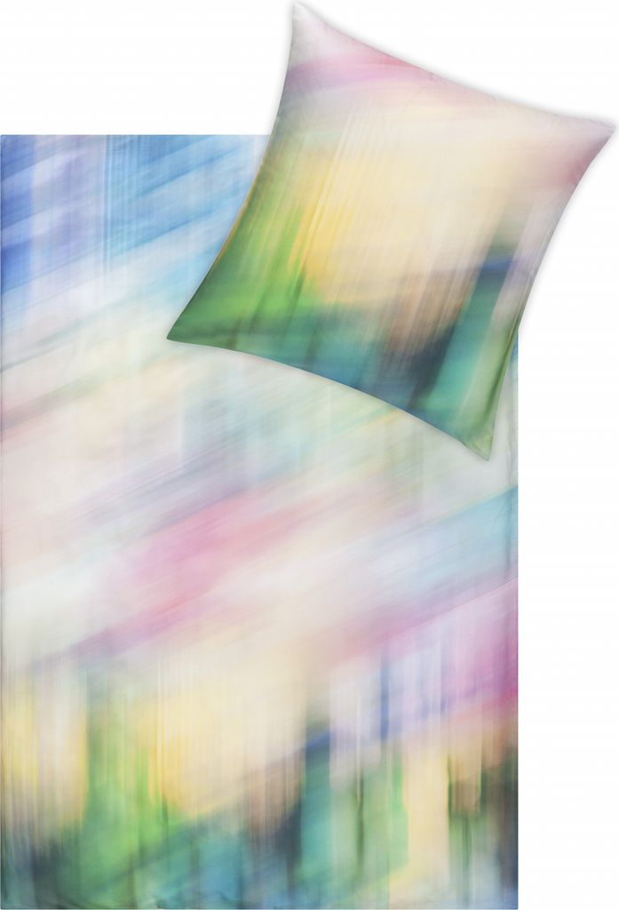 Estella Mako-Satin Bettwäsche Franky 155 x 220 cm + 80 x 80 Produktbild 