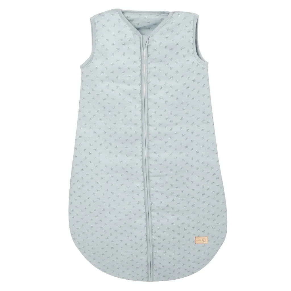 Turbulette en Mousseline Bio Lil Planet Bleu pour Bébé de 90 cm roba