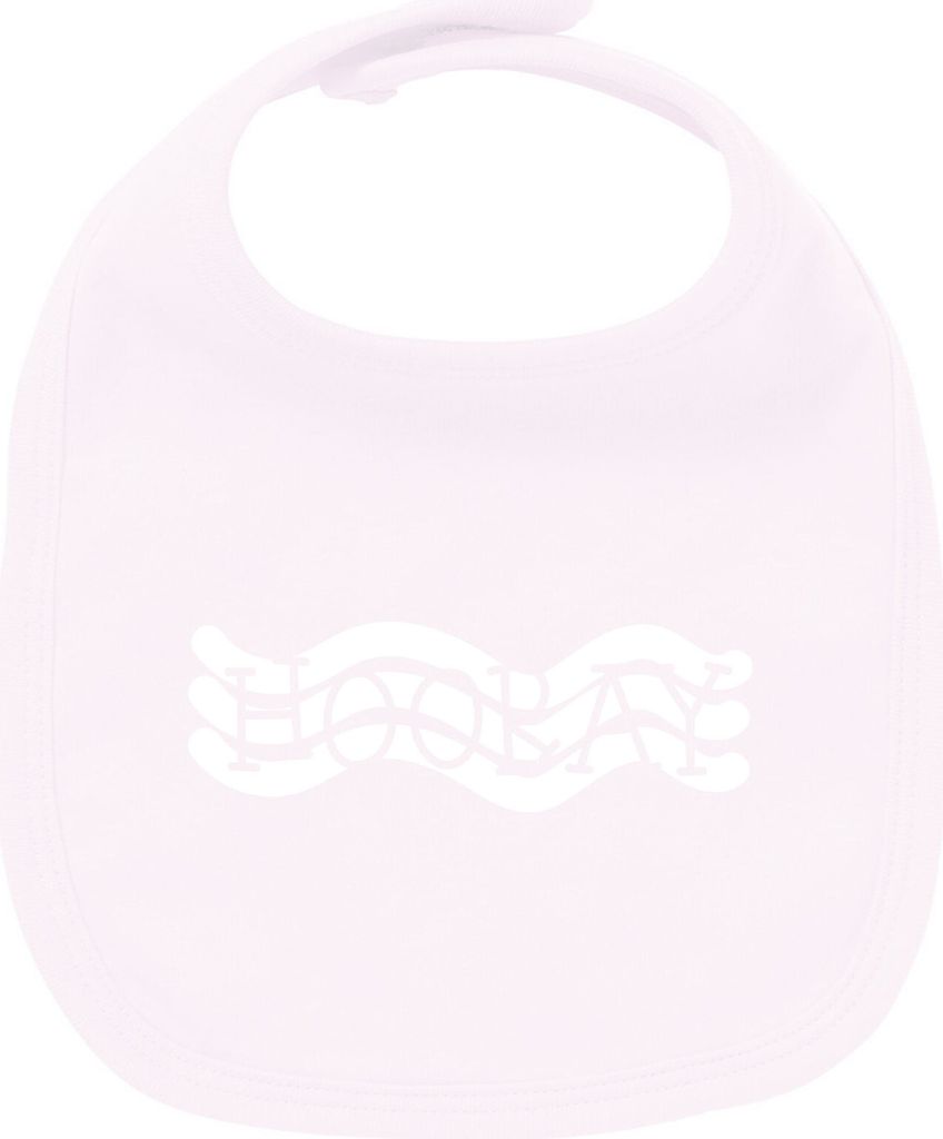 Huuraa Unisex Babylatz Hooray Hurra Geschenk Babypink Baumwolle Hooray Mitbringsel