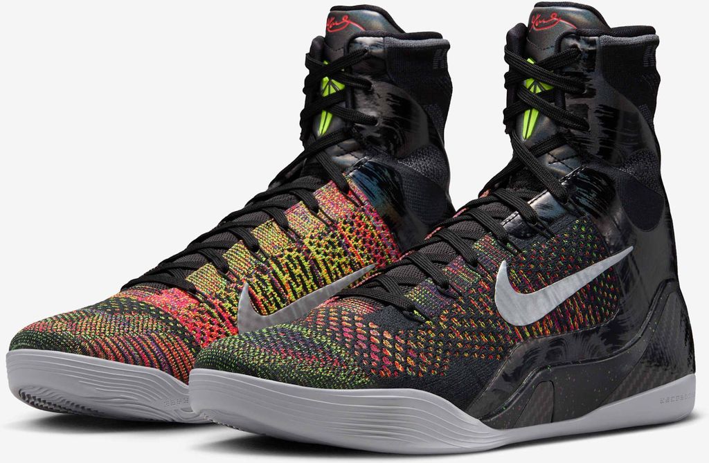 Nike Kobe 9 Elite Protro "Masterpiece" Bunt, Größe: 44,5