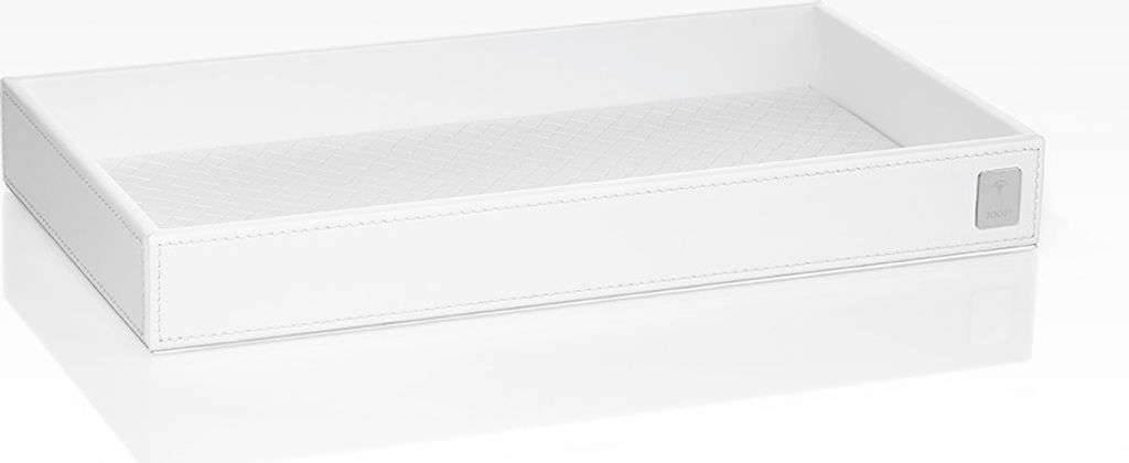 JOOP! BATHLINE, Tablett länglich, Weiss Produktbild 