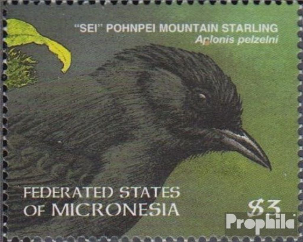 Briefmarken Mikronesien 1998 Mi 644 (kompl.Ausg.) postfrisch Seltene Vögel