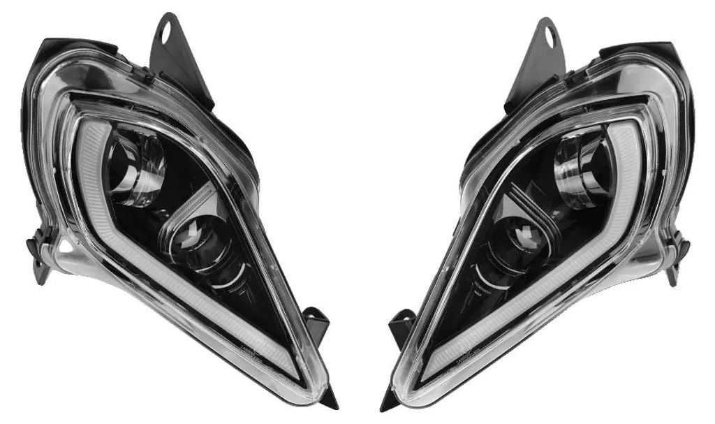 Phares LED Compatibilité Améliorée avec Flux Lumineux Haute Densité