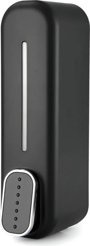 Distributore Sapone 300ml Nero ABS Parete - Dispenser Bagno Hotel
