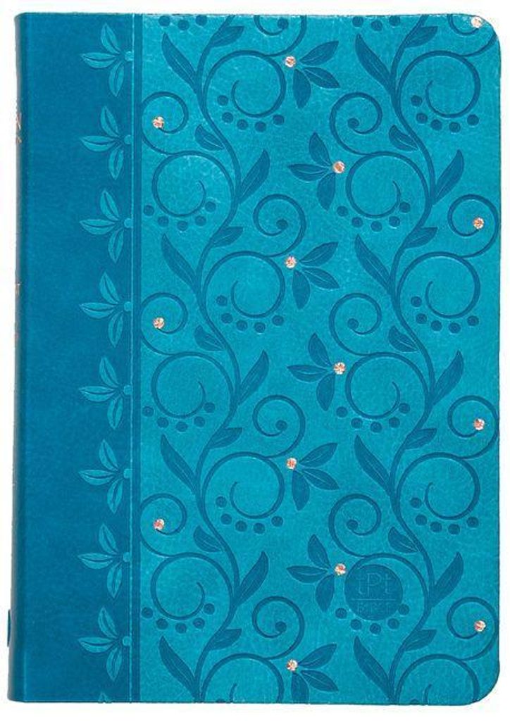 The Passion Translation New Testament with Psalms Proverbs and Song of Songs (2020 Edn) Compact Teal Faux Leather