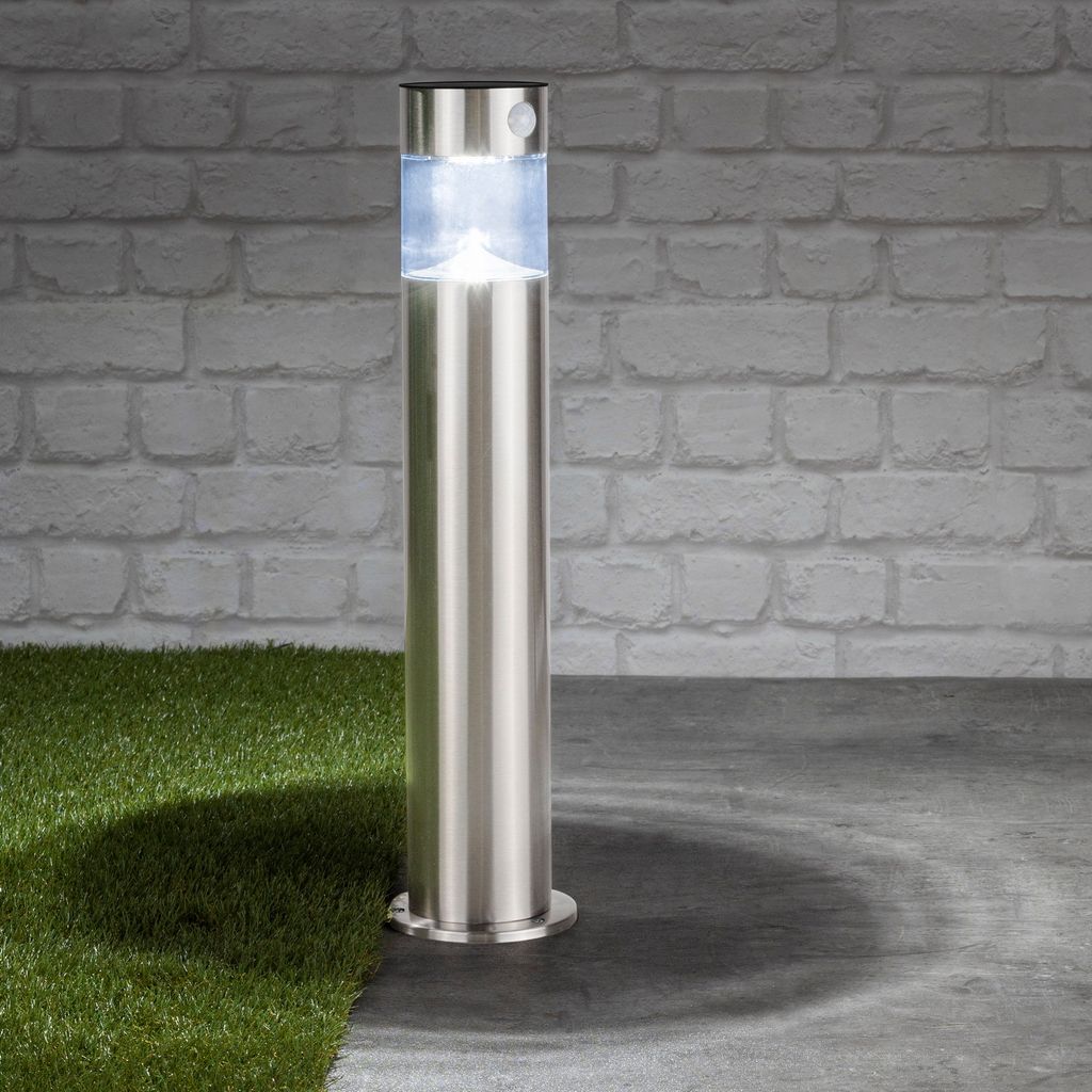 HI LED-Solar-Gartenleuchte mit Sensor Produktbild 4