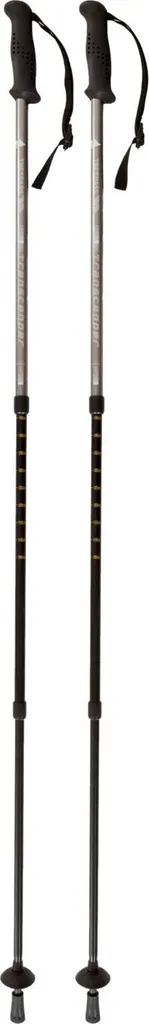 Bâtons de randonnée télescopiques Trespass Transduo Graphite 2 pans - 2