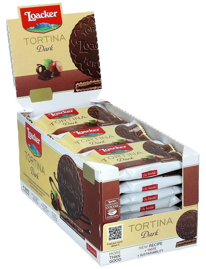 Loacker Tortina Dark 24x21g Produktbild 