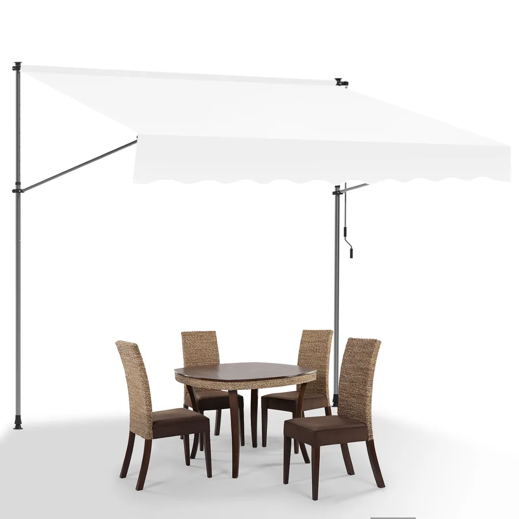 Tenda da Sole Yakimz Crema 2,5M | Proteggi la tua Famiglia dal Sole