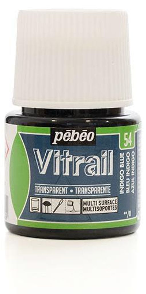 Pébéo Vitrail Glasmalfarbe 45 ml - Lagunenblau Produktbild 