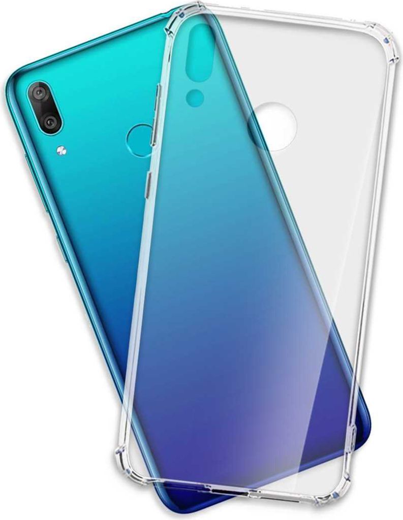 TPU Hülle Clear Armor Soft Case für Huawei Y7 2019 , Y7 Prime 2019 (6.26'') - transparent