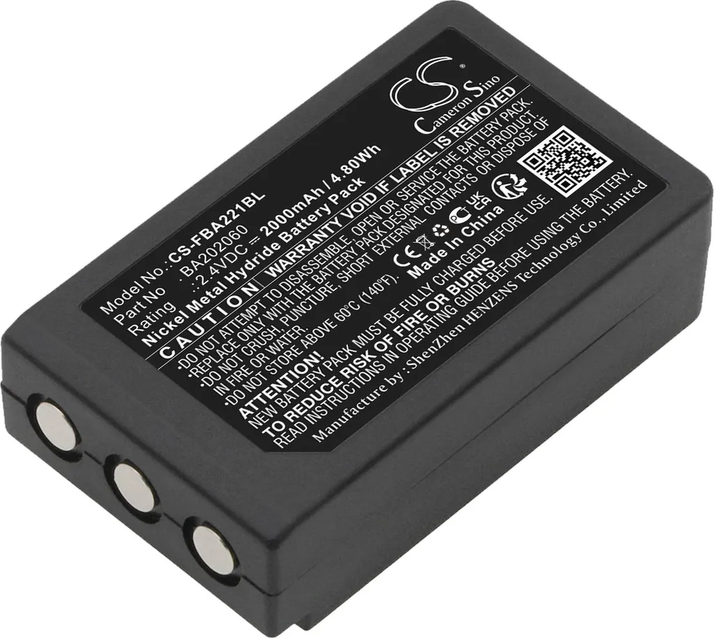 Batteria TECHTEK per Radiocomandi HBC: Sicurezza e Potenza BA202060