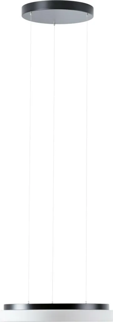 Suspension LED Anti-Éblouissement Noire 3000K pour un Confort Visuel