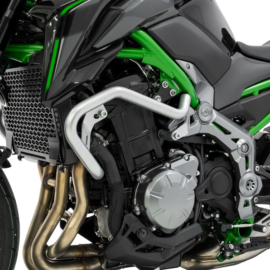 ZIEGER Sturzbügel kompatibel mit Kawasaki Z900 silber Produktbild 