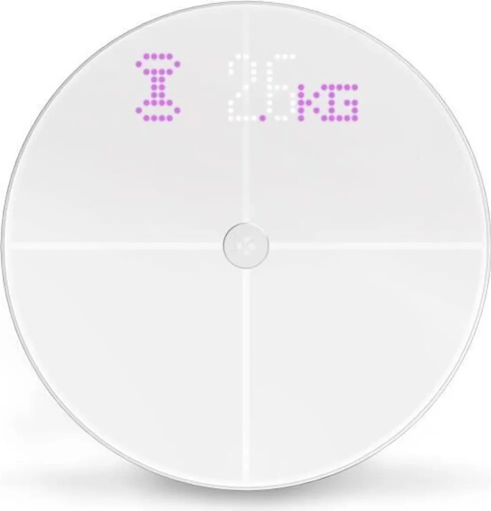 Pèse-personne Connecté MyKronoz Blanc WiFi - Impédancemètre Intelligent