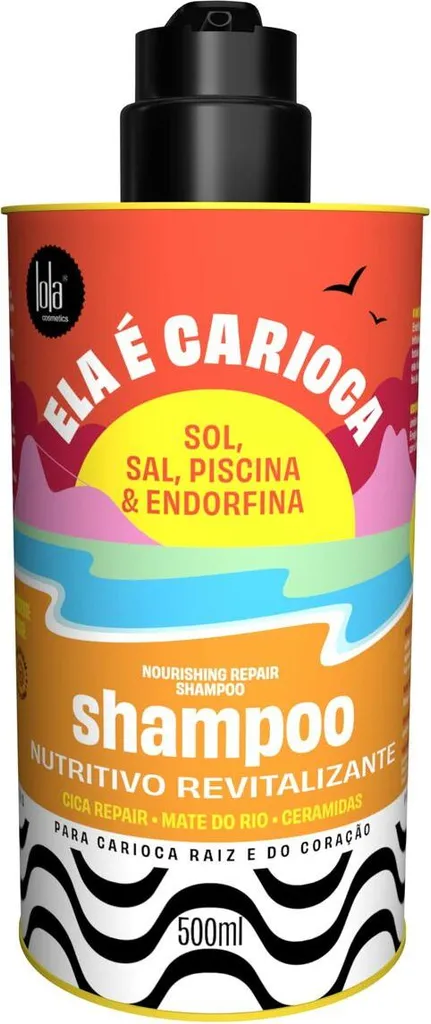 Lola Cosmetics Ela É Carioca Shampooing Nourrissant Revitalisant 500 ml