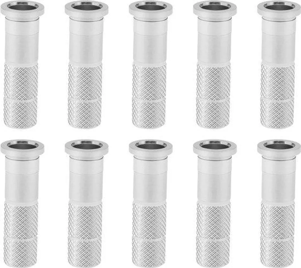 Jeu de 30 bases pour flèches en aluminium 62 mm - Embouts d'entraînement